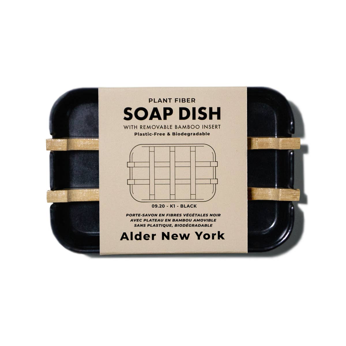 Alder New York - Wholesale Bath Soap Dish - Plant Fiber Soap Dish0