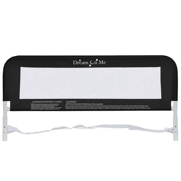 Dream On Me Mesh Security Bed Rail in Black for wholesale by Dream on Me