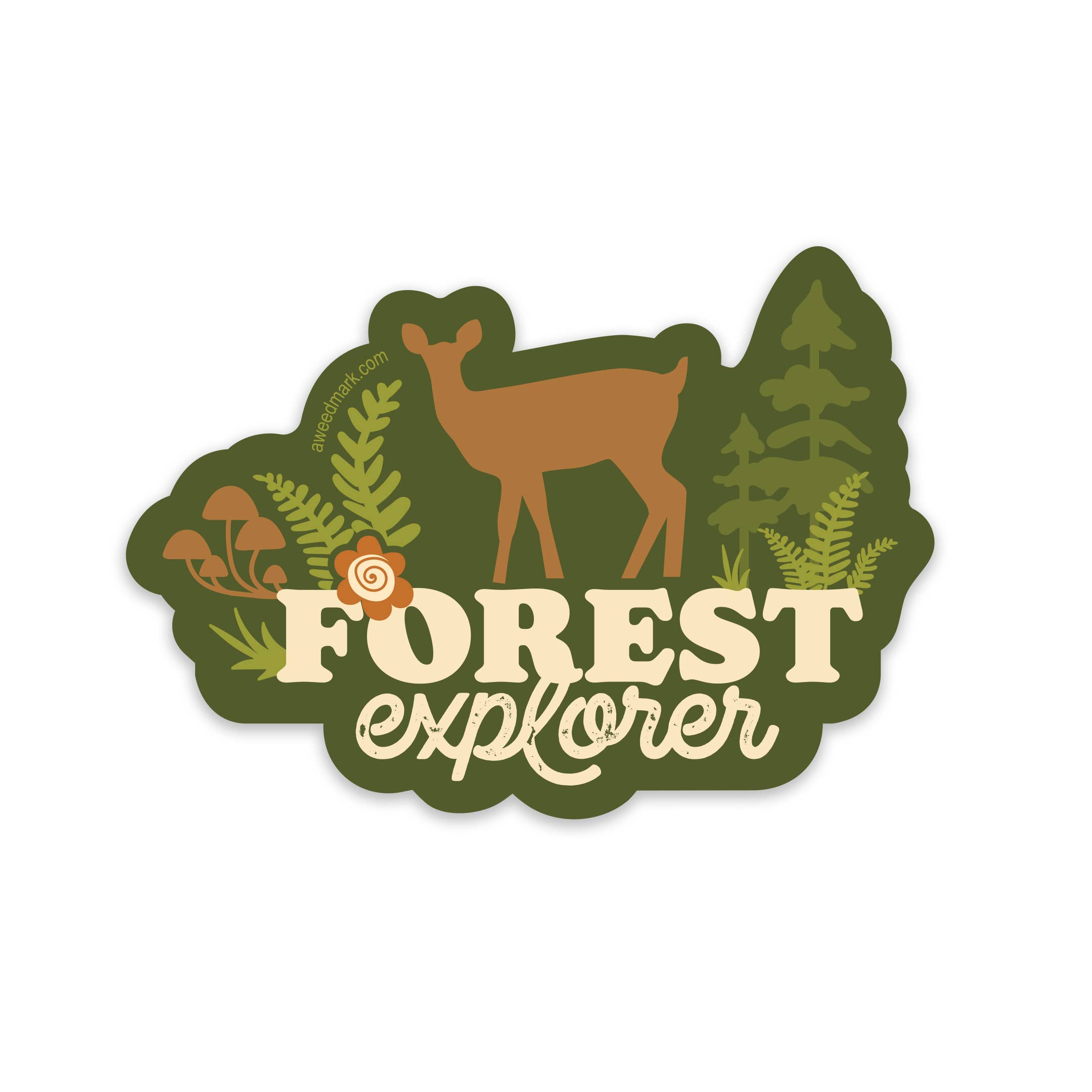 Amanda Weedmark - Wholesale Sticker - Forest Explorer Nature Sticker