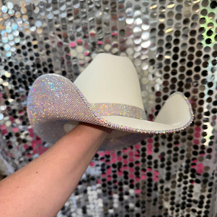 Rhinestone Cowgirl - Wholesale Cowboy Hat - Women's - The Cowgirl hat in Ab Rhinestones2