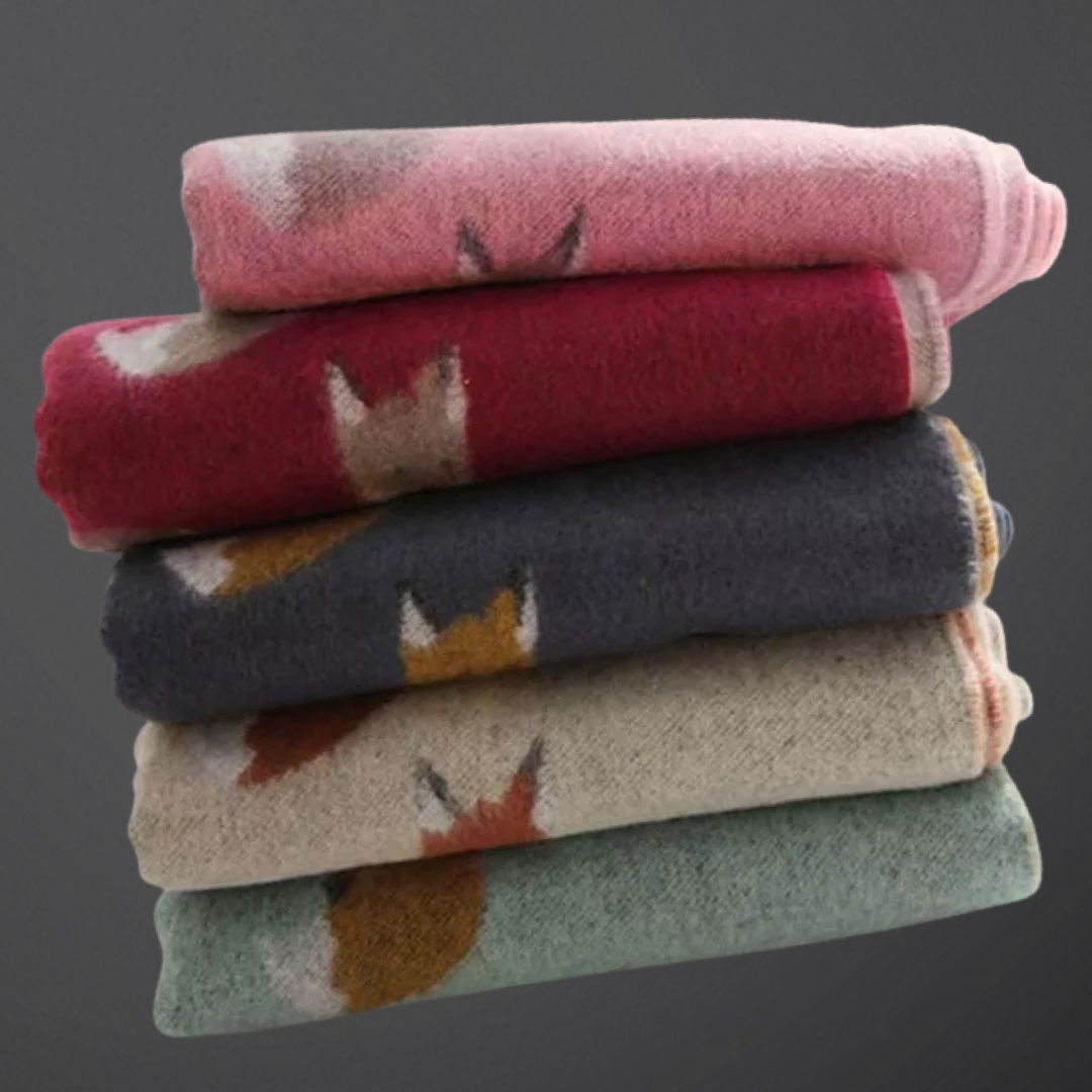 Westrian International - Vente Écharpe – femme - Écharpe d'hiver Tallyho Mr Fox Soft1