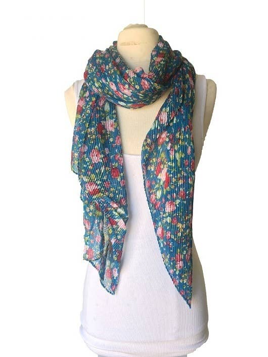 Floral Print Scarf(SS122DL) for wholesale by J & X