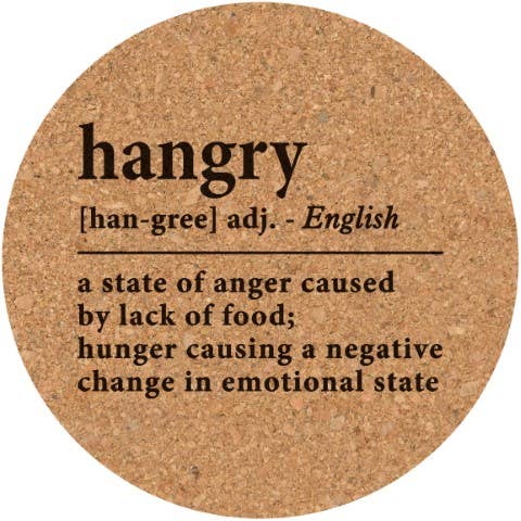 Gift & Garden by Carson - Wholesale Trivet - Hangry Cork Trivet0