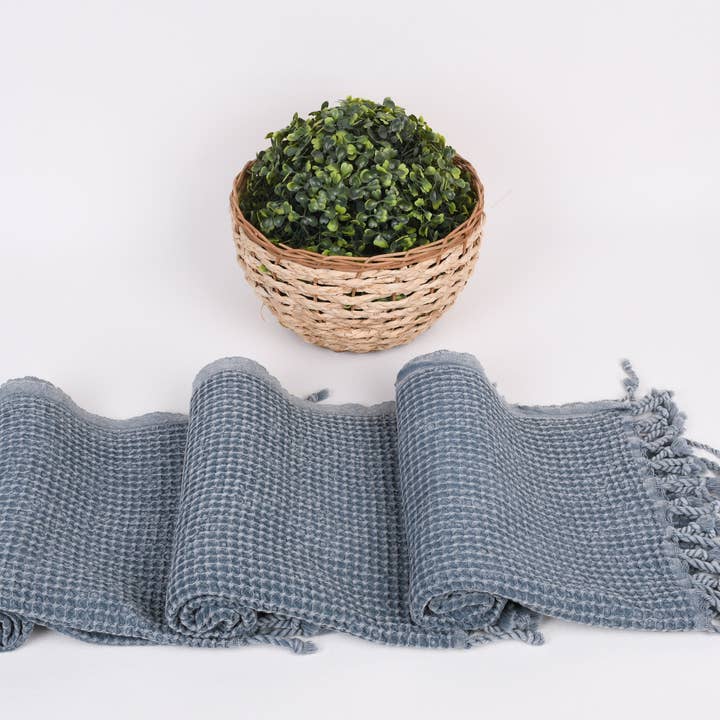 Organic Turkish Towels - Wholesale Hand Towel - Organic Turkish Cotton Waffle Weave Hand Towel8