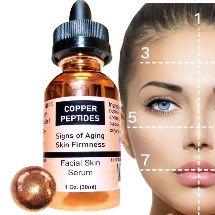 AlkaVita - Wholesale Anti-Aging Moisturizer - Copper Peptides Skin Serum Face Wrinkle Anti-aging Cosmetic