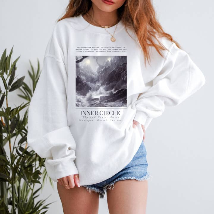 Acotar Sweatshirt Inner Circle Tröja Rhysand Tröja för wholesale av AFAdesignsCo