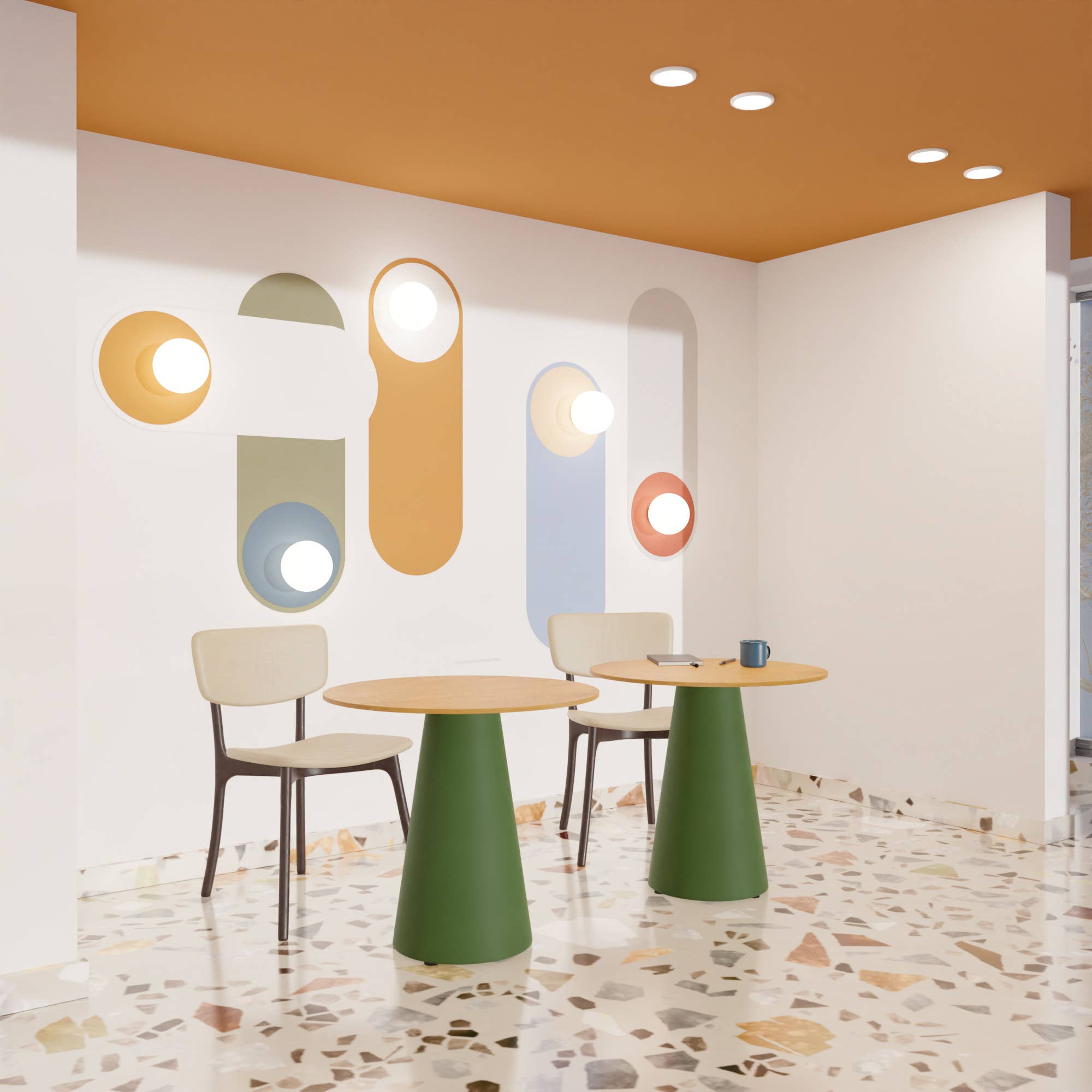 RIPATON - Vendita all'ingrosso Tavolini - Gamba centrale conica per tavolo, L'Iconique13