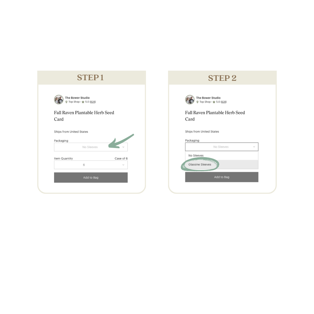 Small Victories - Vente Assortiments de papeterie/cartes - Pochettes en verre2