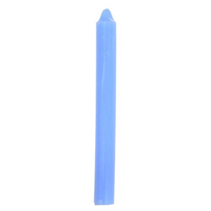 AUM Fragrances - Wholesale Tapered Candle/Candlestick - Light Blue Ritual Candle 20X2Cm