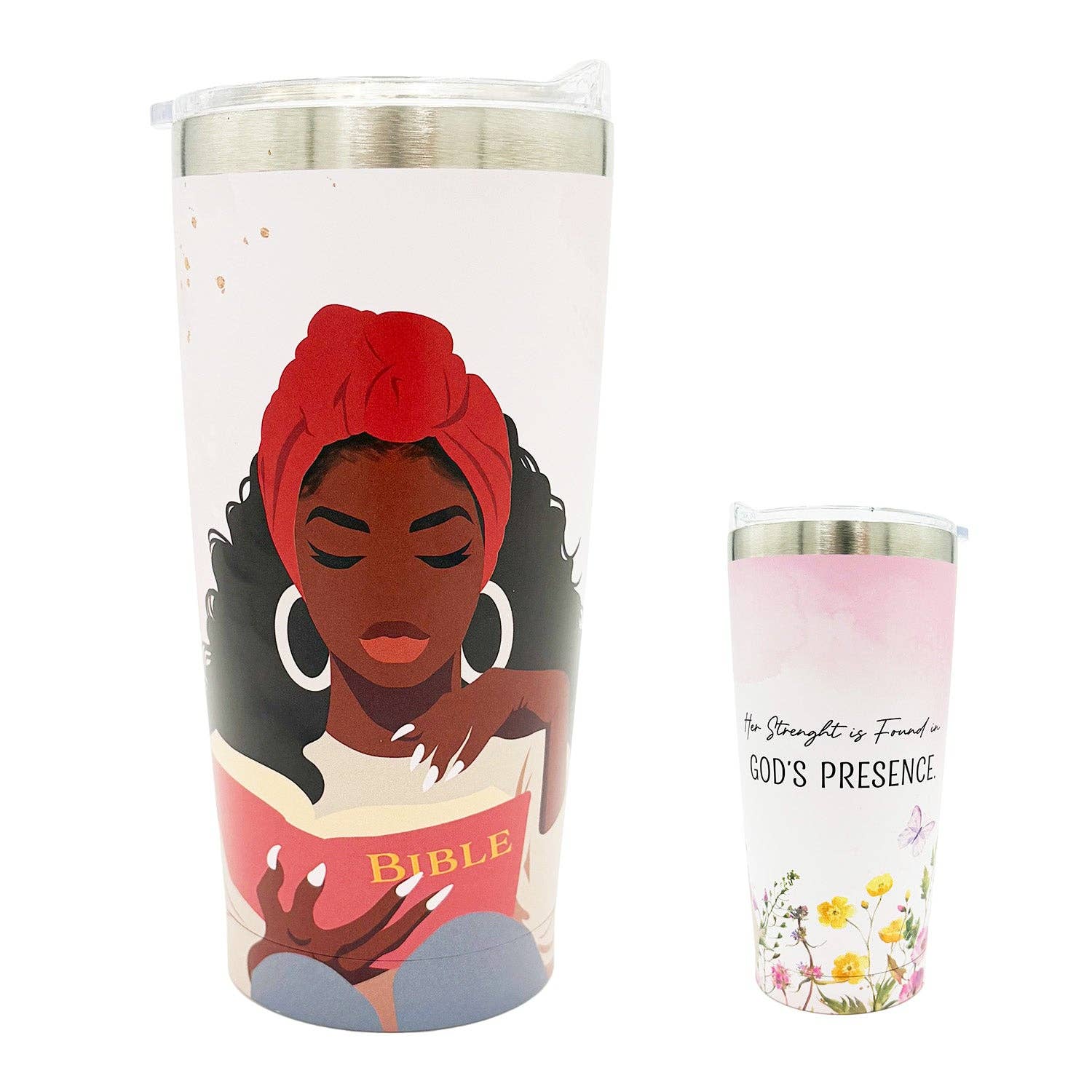 African American Expressions - Wholesale Insulated Mug/Tumbler - God's Presence Small Tumbler0