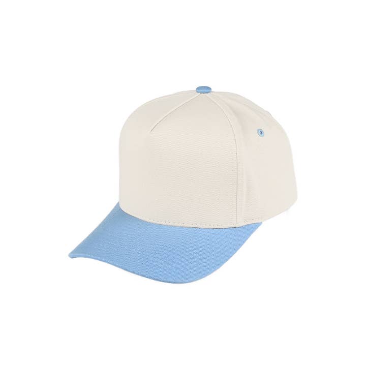 Hana - Wholesale Baseball Cap - Women's - C.C Two Tone Canvas Trucker Hat Baseball Cap39