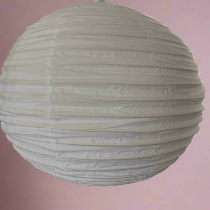 Little Nordic Sol - Wholesale Lampshade - Organic Cotton Light Shade - Rund - Warm White - 70cm3