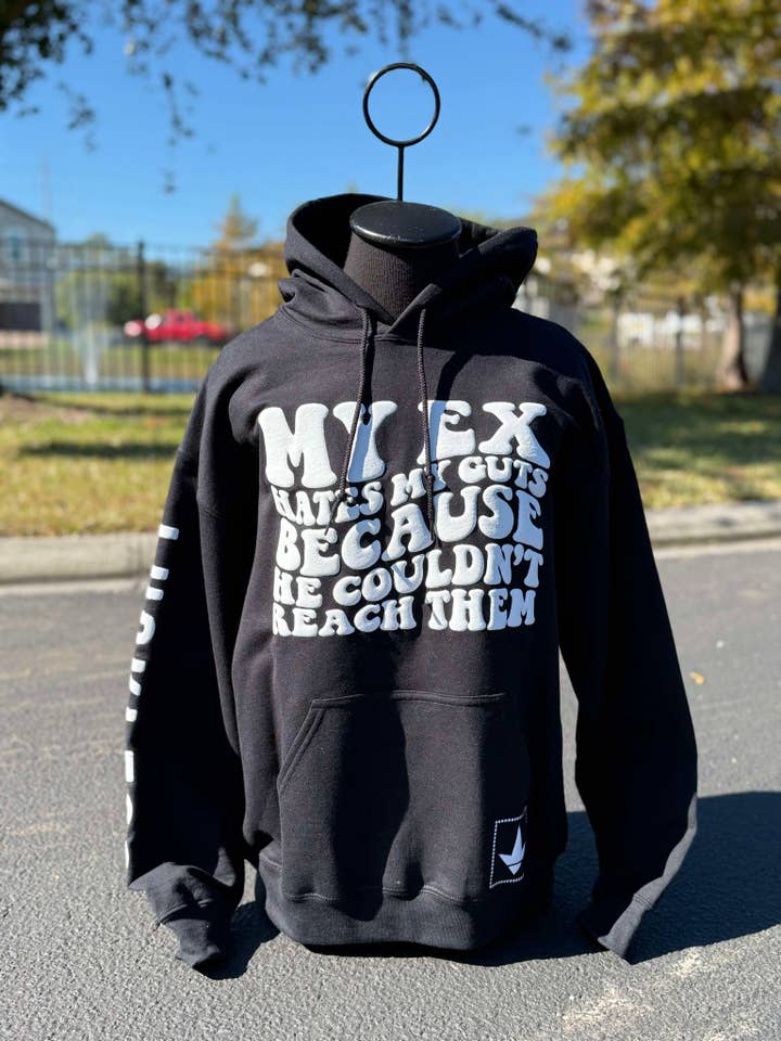 Hates My Guts Hoodie for wholesale by Luckless Outfitters