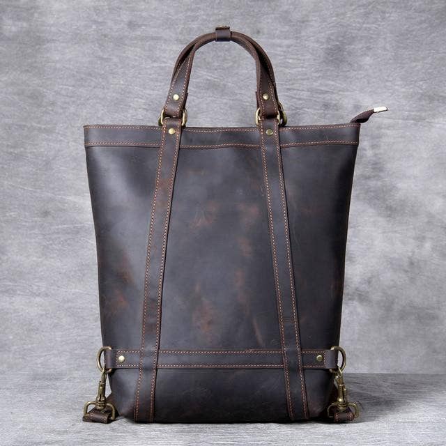 Steel Horse Leather - Vendita all'ingrosso Zaino - Unisex - The Icarus | Zaino in pelle vintage fatto a mano