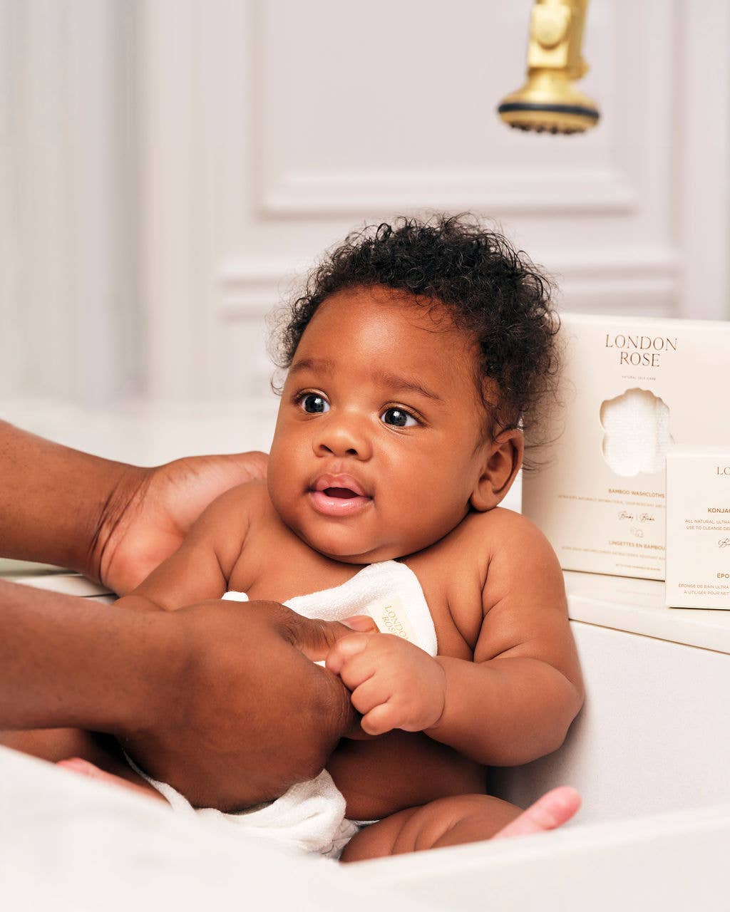 LONDON ROSE - Wholesale Bath & Body Set - Baby - Baby Gift Set - Natural Essentials for Gentle Care7