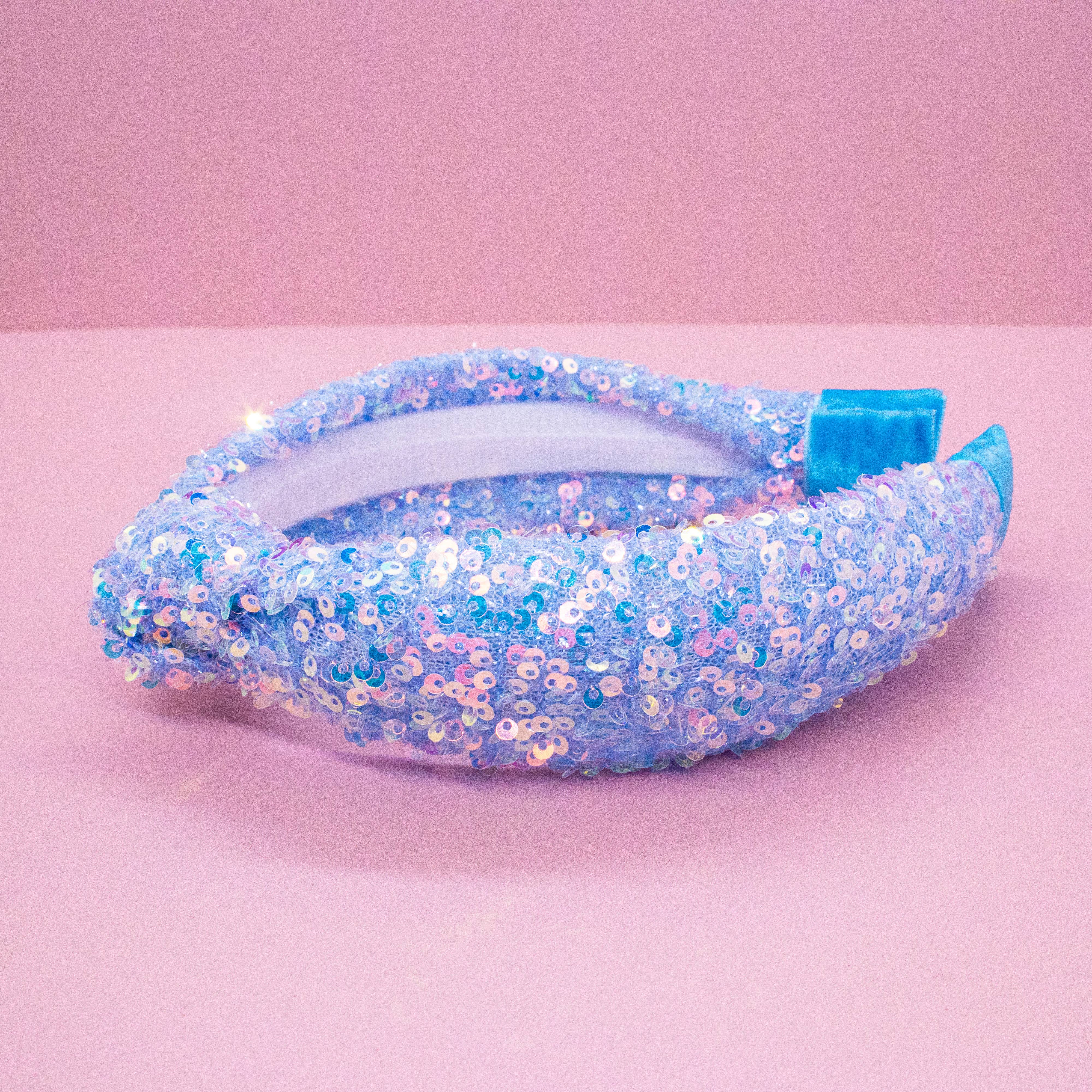 Frog Sac - Wholesale Fashion Headband - Kids - Kids Knot Headband - Sequin Knotted Hair Band Accessories35