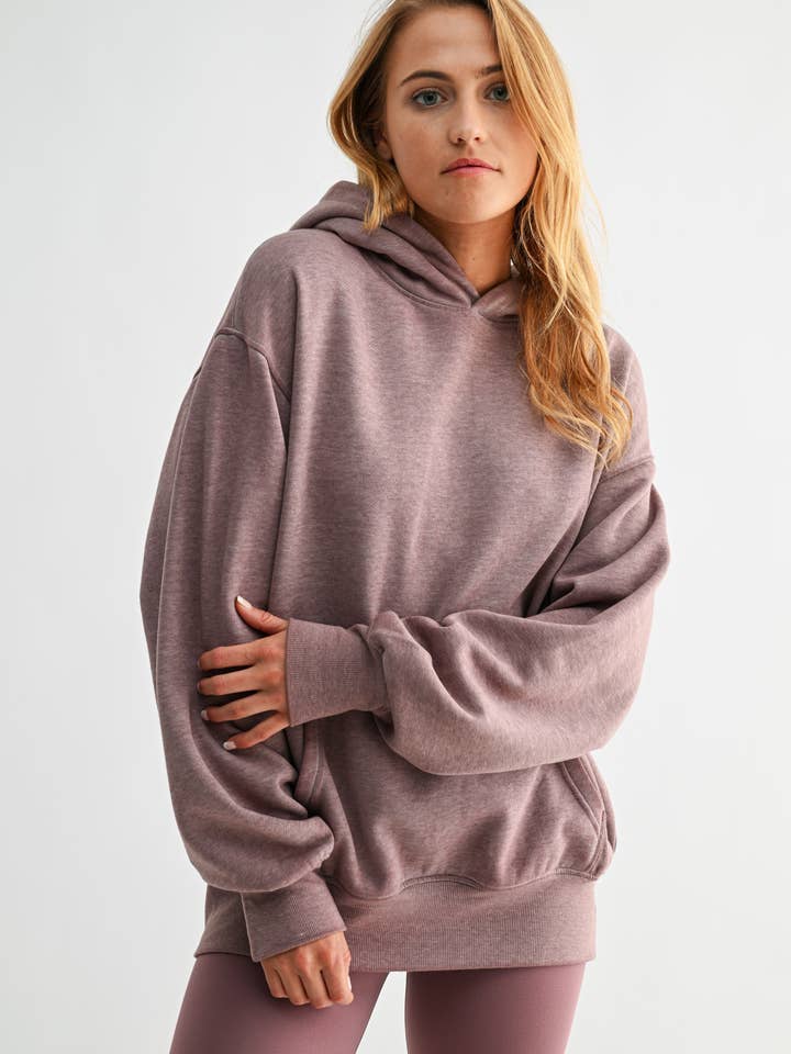 Mono B - Wholesale Hoodie - Women's - Burnout Bliss Fleece Hoodie33