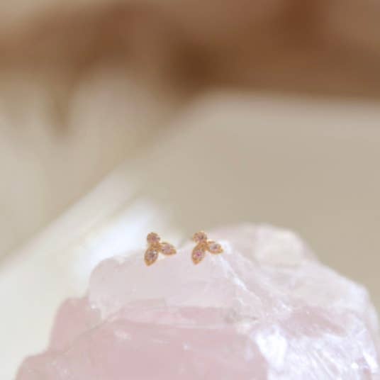 Camy Crystal Studs for wholesale by Oh So Lovely