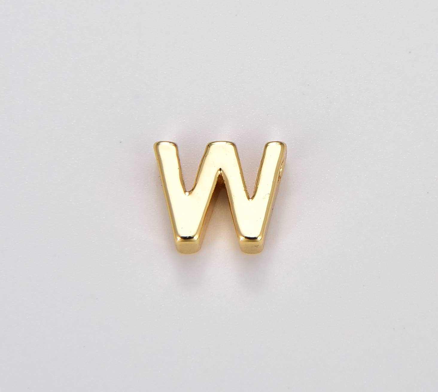 Beads Creation - Wholesale Individuele bedel/hanger - 18K verguld alfabet letter initiale monogram hanger23