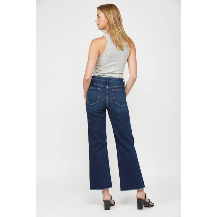 ULTRAMARINE FESTIVAL STRETCH SUPER HIGH-RISE WIDE LEG for wholesale on Faire