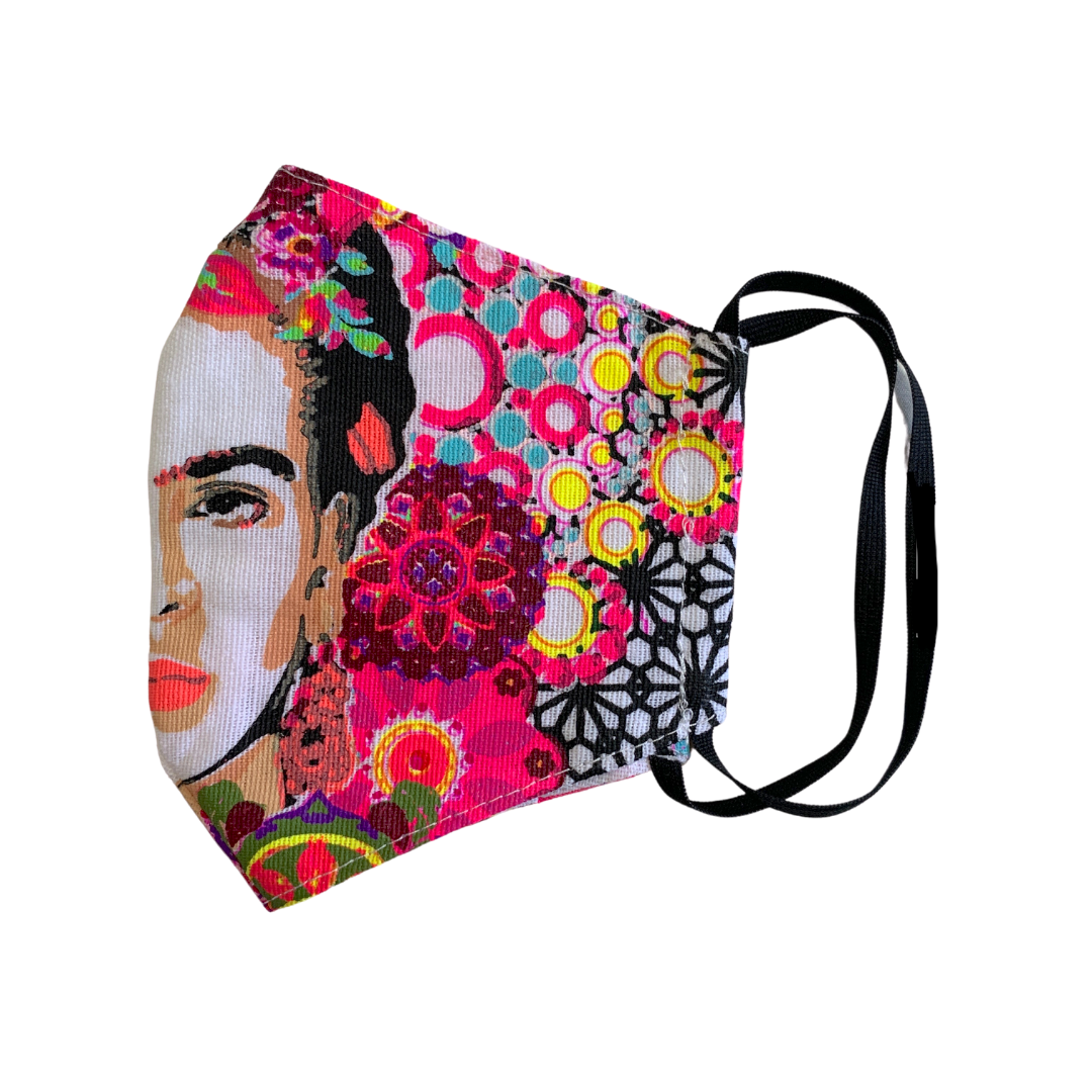 Lumily - Wholesale Protective Face Mask/Shield - Frida Kahlo Face Mask with Filter Pocket - Thailand3