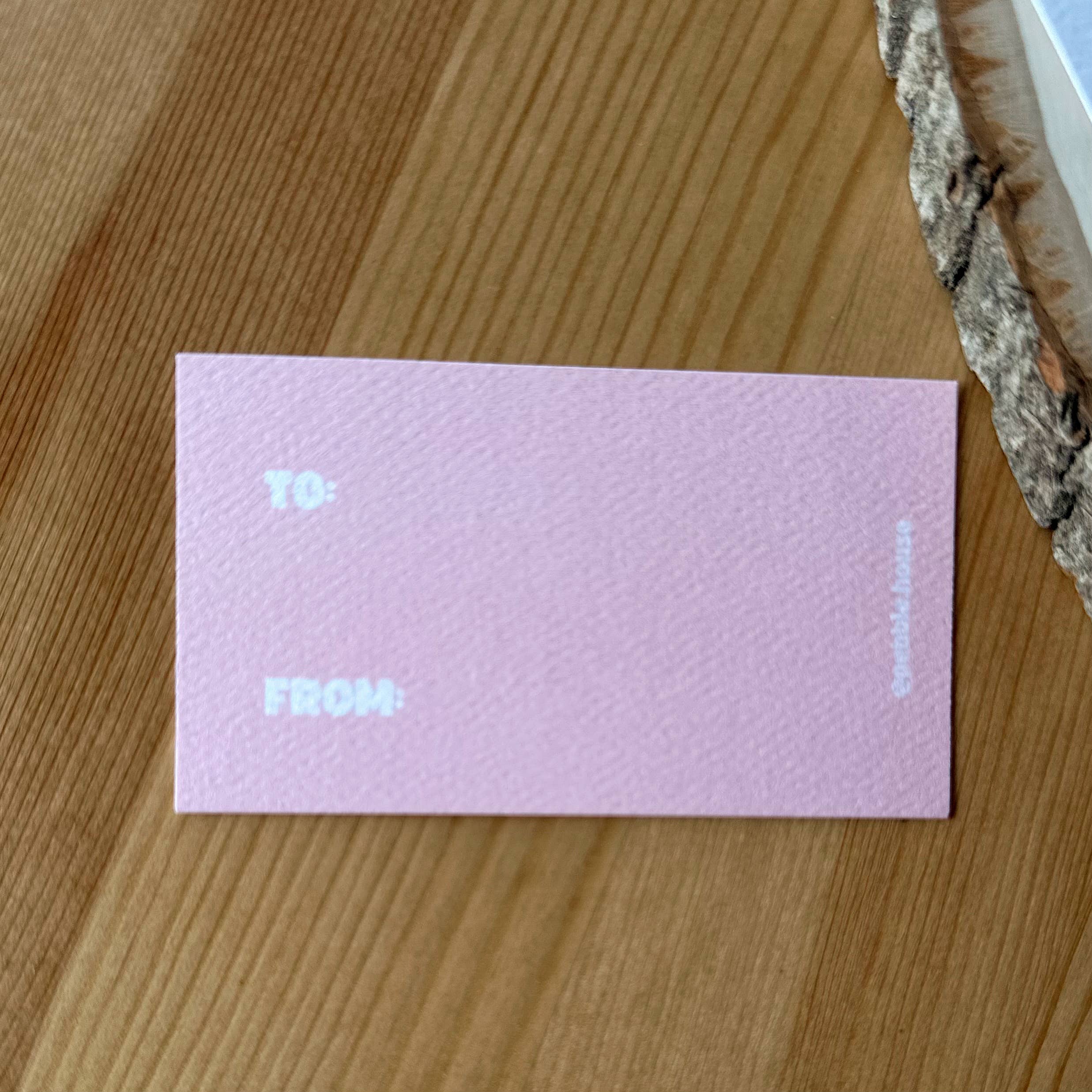 Pebble House - Vendita all'ingrosso Pietra/cristallo spirituale - Biglietto di Auguri Mini con Cuore e Cristallo « You're a Gem! » - Cristalli e Pietre4