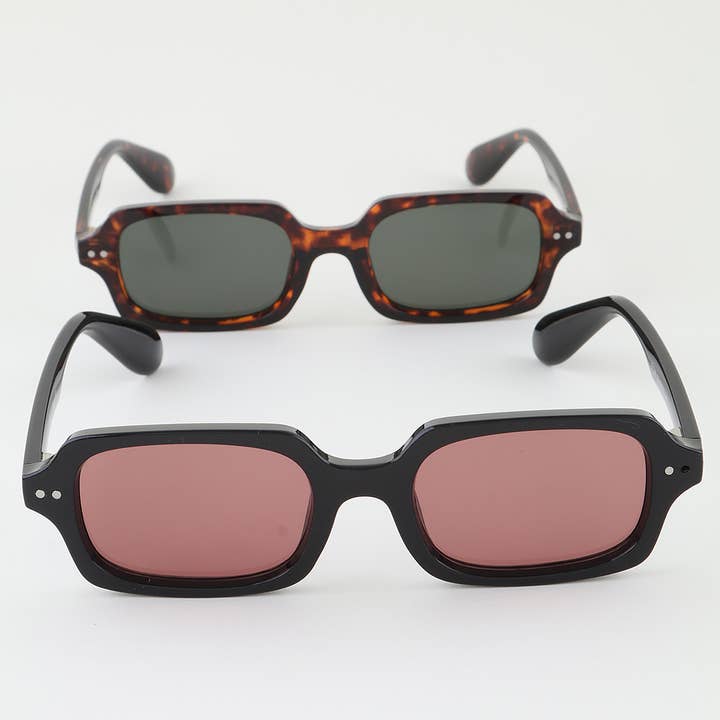 MIX Double Bolted Classic Tinted Sunglasses for wholesale on Faire4