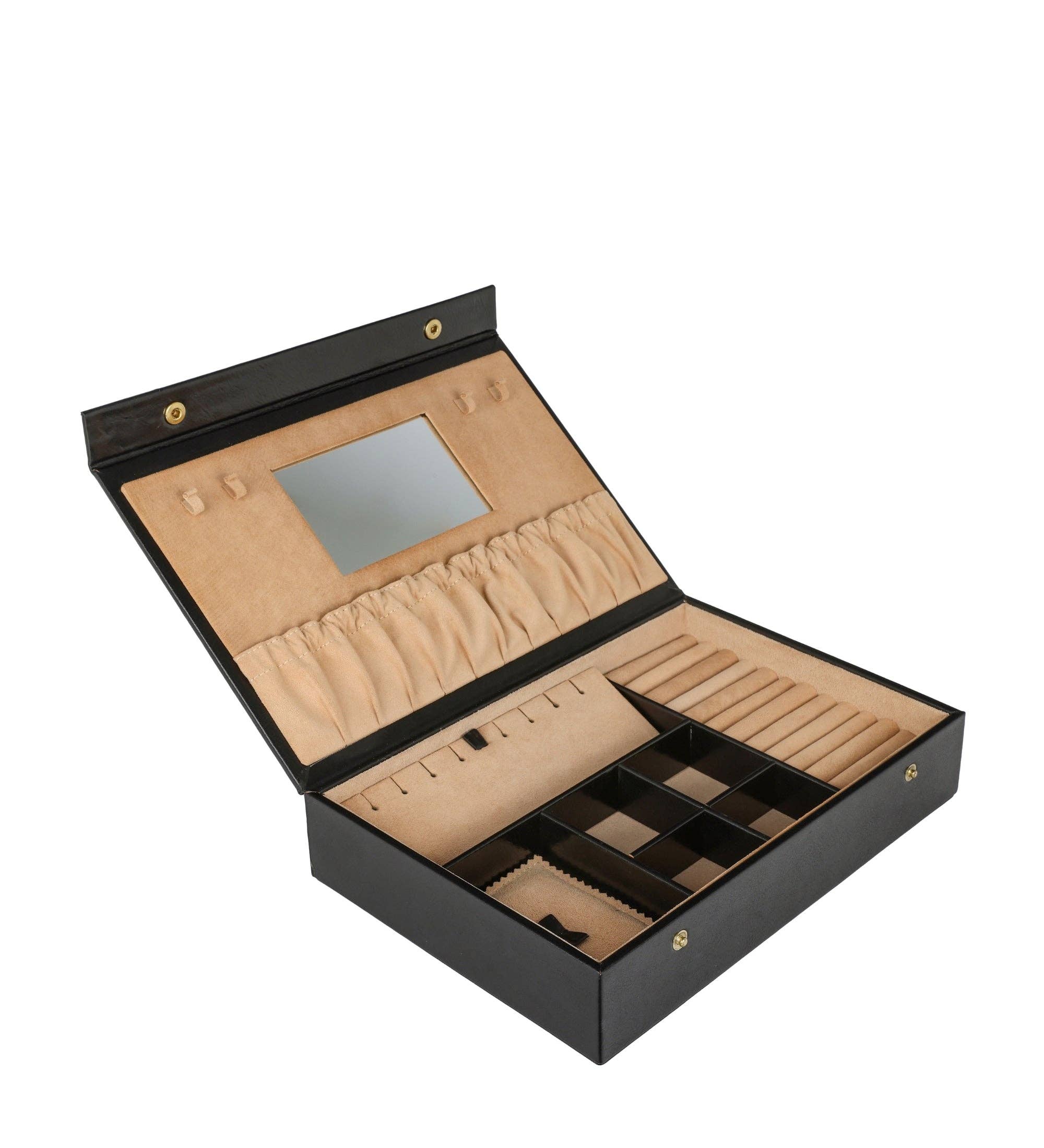 Time Resistance - Wholesale Jewelry Box/Organizer - Womens Leather Jewelry Box Accessory Box - The Line of Beauty22