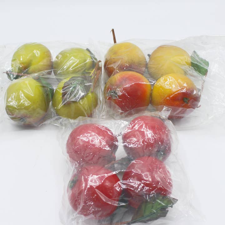 Bag of 4 apples in coated polystyrene for wholesale by Fioretto Renato S.r.l.