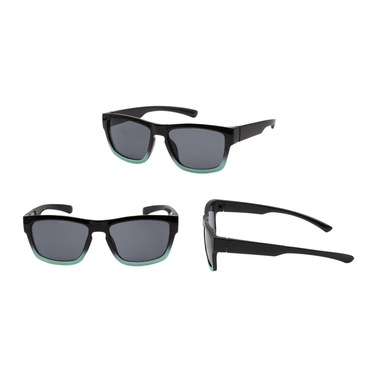 Shark Eyes, Inc - Wholesale Sunglasses - Kids - Boys Sunglasses with Bucket Hat Dino Green Print Combo Set1