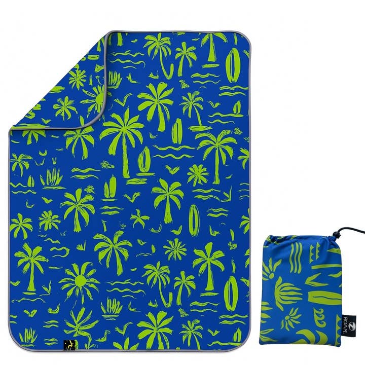 Kids UPF 50+ Beach Towel with Hood (Surf and Sun) for wholesale by ROAM