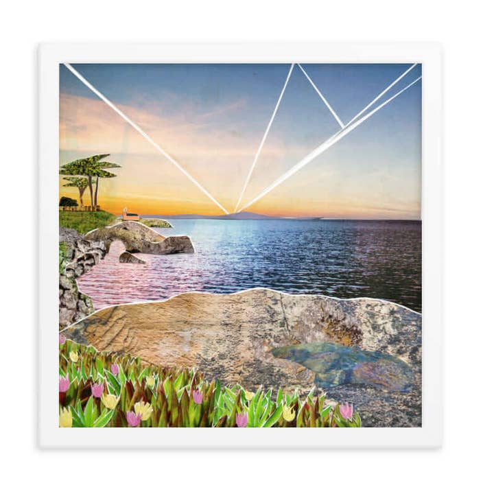 more the merrlier - Wholesale Art Print - Santa Cruz Framed Collage Art Print8