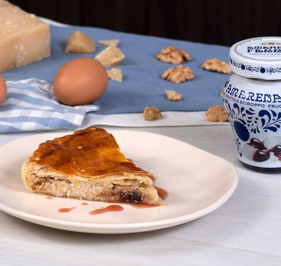 Gourmet Food Solutions, Inc. - Wholesale Jam/Jelly - Amarena Cherries in Syrup - Fabbri 230g glass jar3