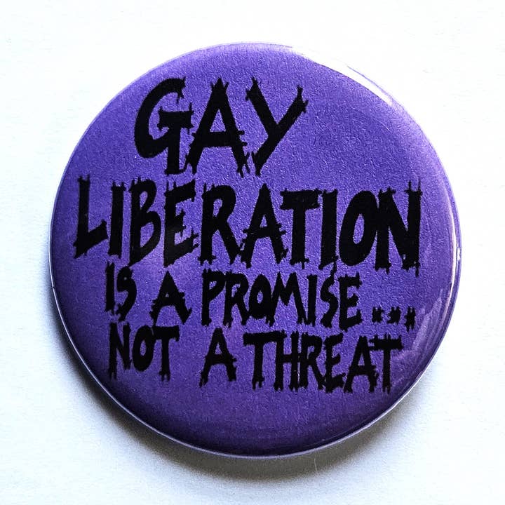 Flip The Record - Wholesale Lapel Pin/Button - Vintage Pride Buttons Magnets & Bottle Openers. set 057