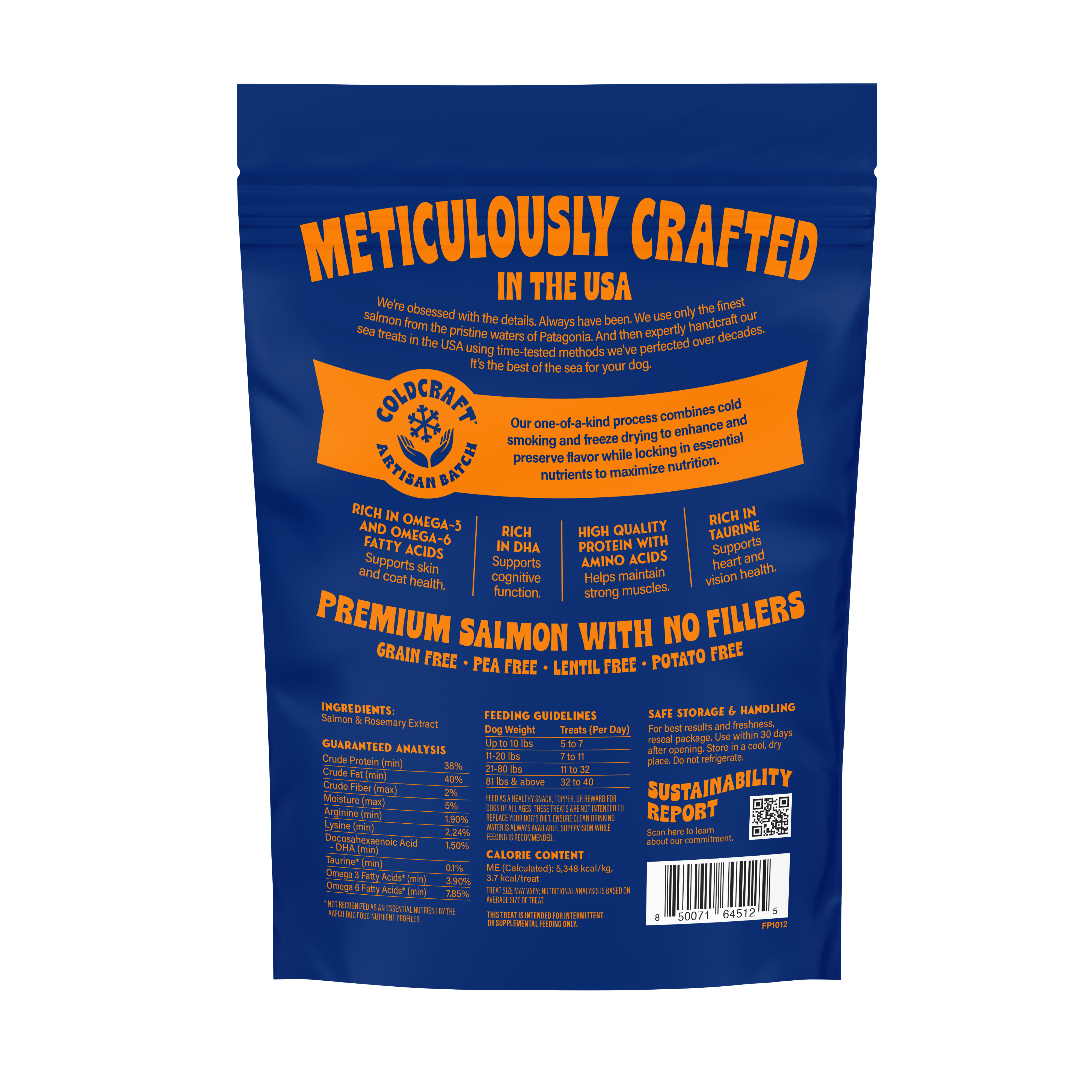 Finfare Pet Foods - Wholesale Pet Treats - Dog - On-the-Go Freeze-Dried Salmon Nuggets - Dogs, 14, 0.5oz Pks2