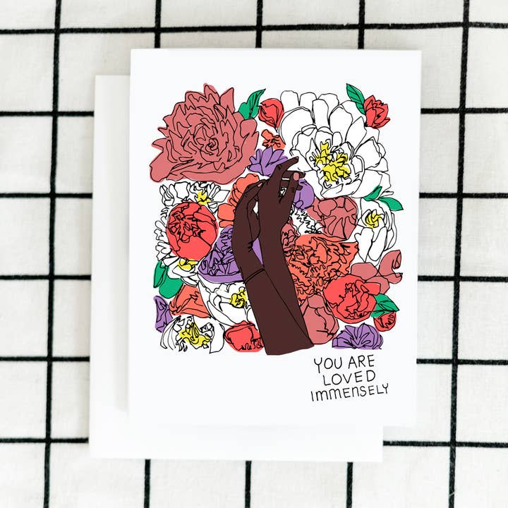ARTJADEN - Wholesale Love Card - Loved Immensely