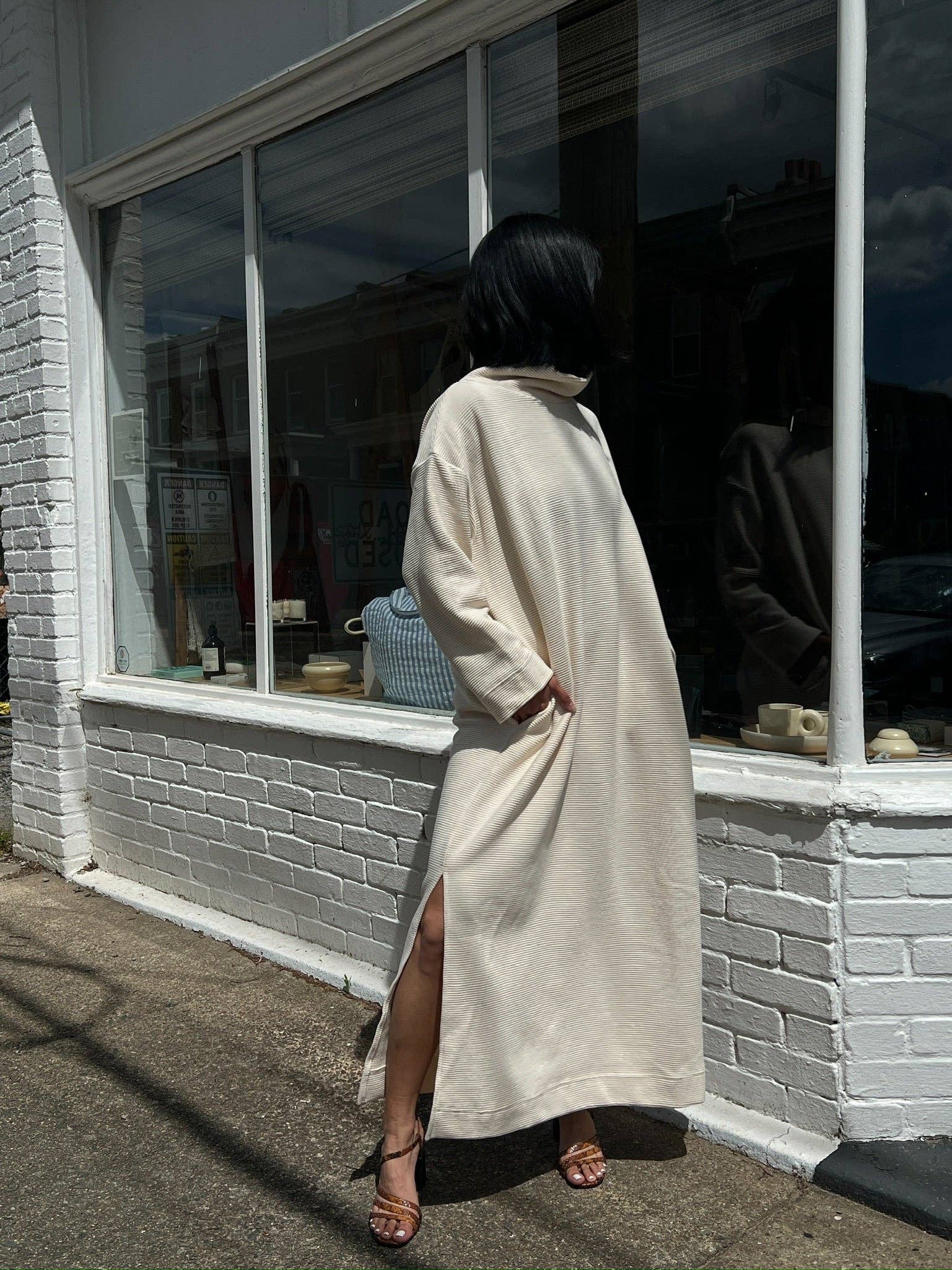 Na Nin - Wholesale Dress - Women's - Mia Rippled Cotton Dress12