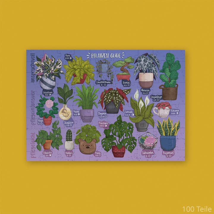 Willa Wunst GmbH - Wholesale Puzzle - Adult - Plant Guide Puzzle11