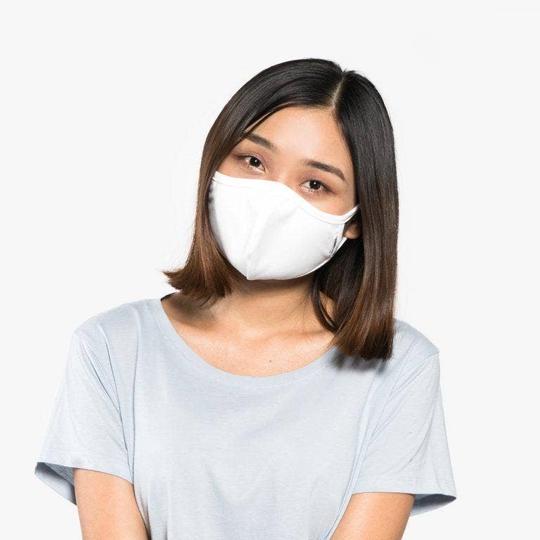 MakMask - Wholesale Protective Face Mask/Shield - Eggshell white Mask2