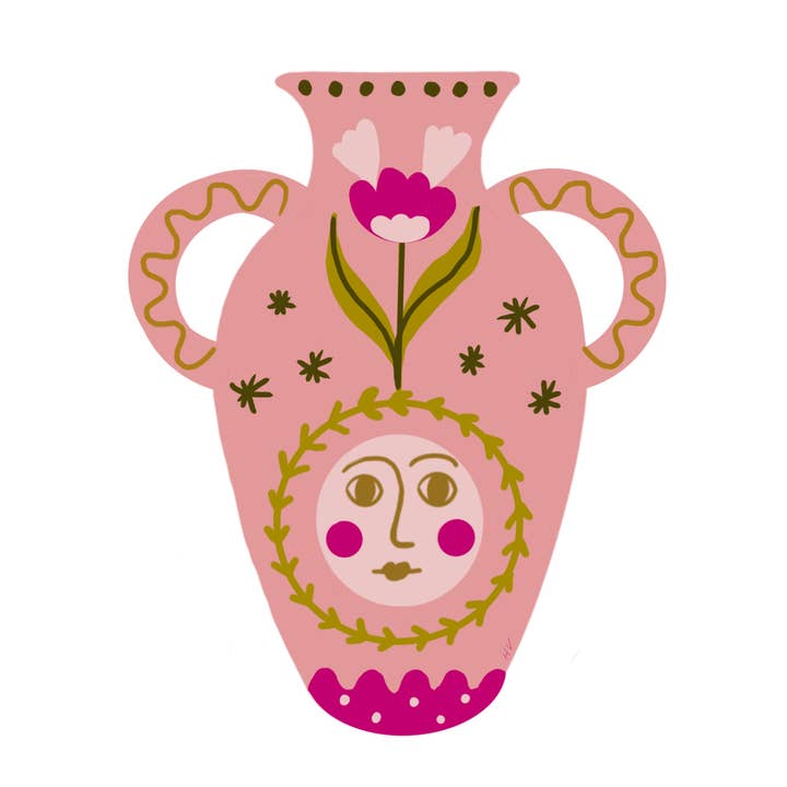 Hannah Via Art - Wholesale Art Print - Spring Vase Print