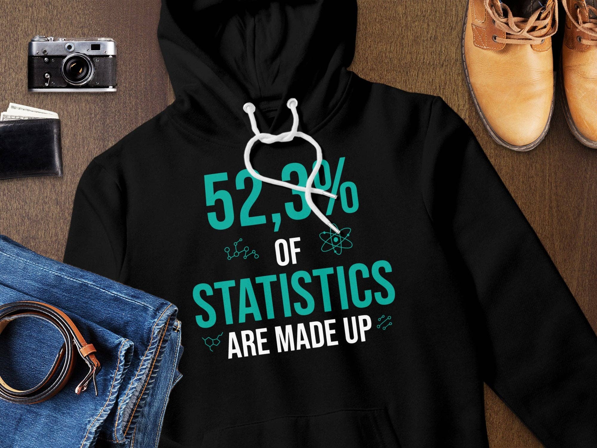 FreakyTeeFactory - Wholesale Screen Printed T-Shirt - Unisex - Unisex Statistics T-Shirt for Data Scientists, Math Geeks Tee, Funny Science Nerdy Shirt, Casual Teacher Apparel, Gift Idea19