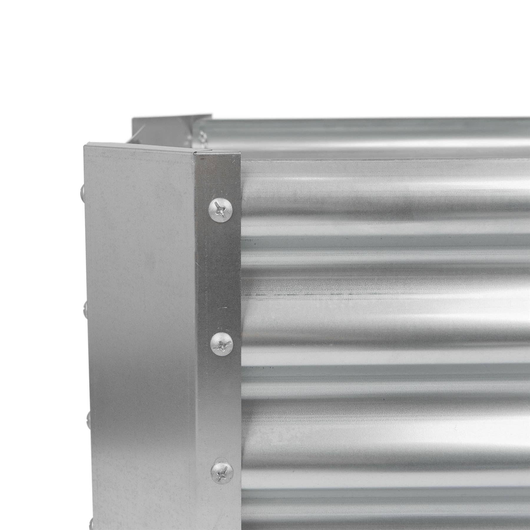 Rinkit Ltd – Großhandel Hochbeet – 60 cm x 60 cm quadratisches Hochbeet aus verzinktem Stahl – von Harbour Housewares1