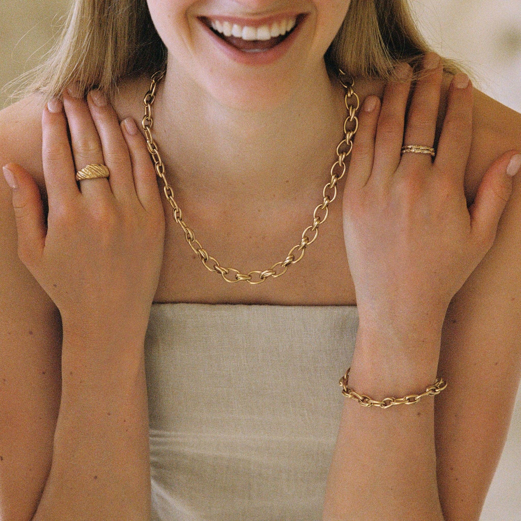 Agapée Jewelry – Großhandel Band/Stapelring – Annaé Ring | Schmuck Gold Geschenk Wasserdicht3