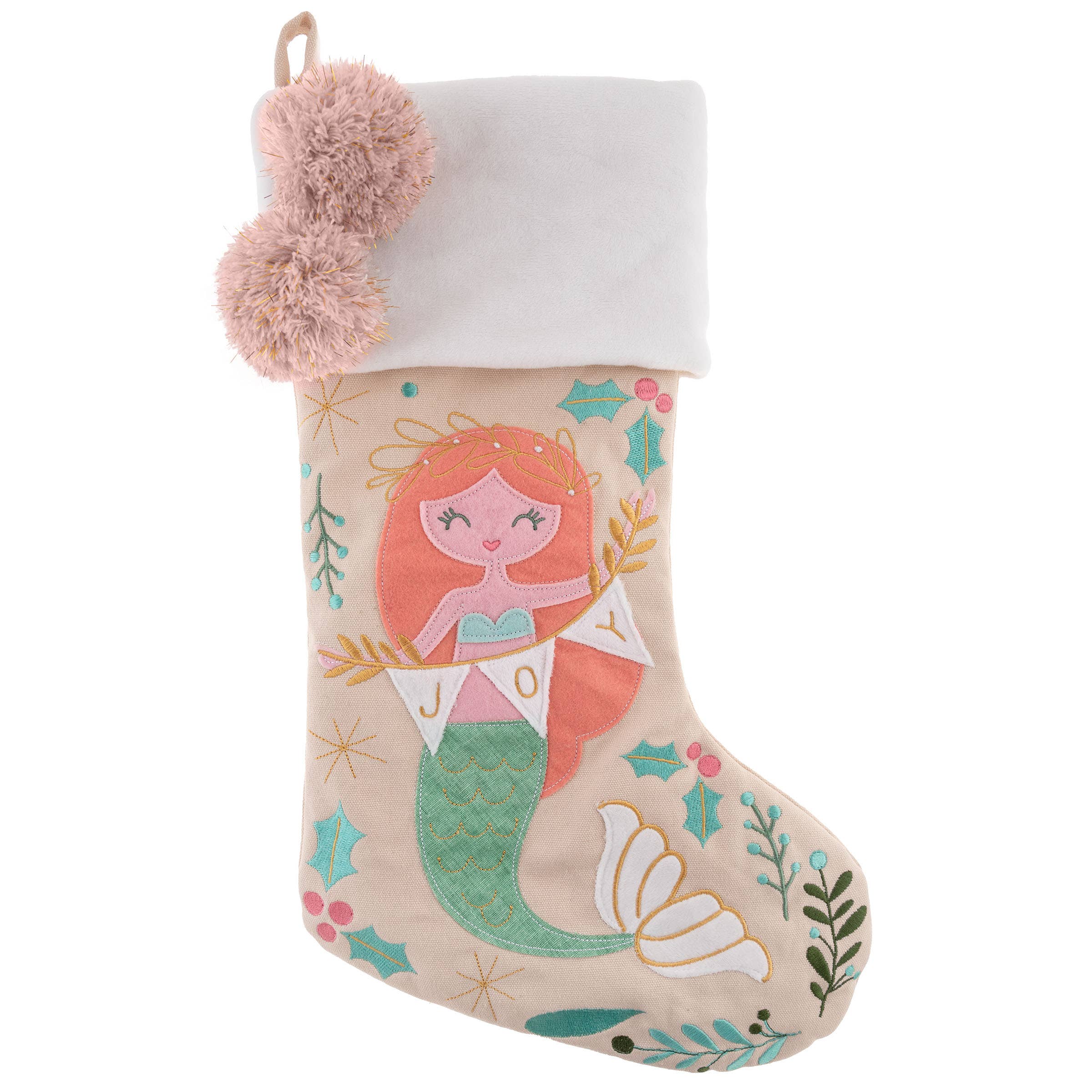 Stephen Joseph Gifts - Wholesale Holiday Stocking - Embroidered Stockings4