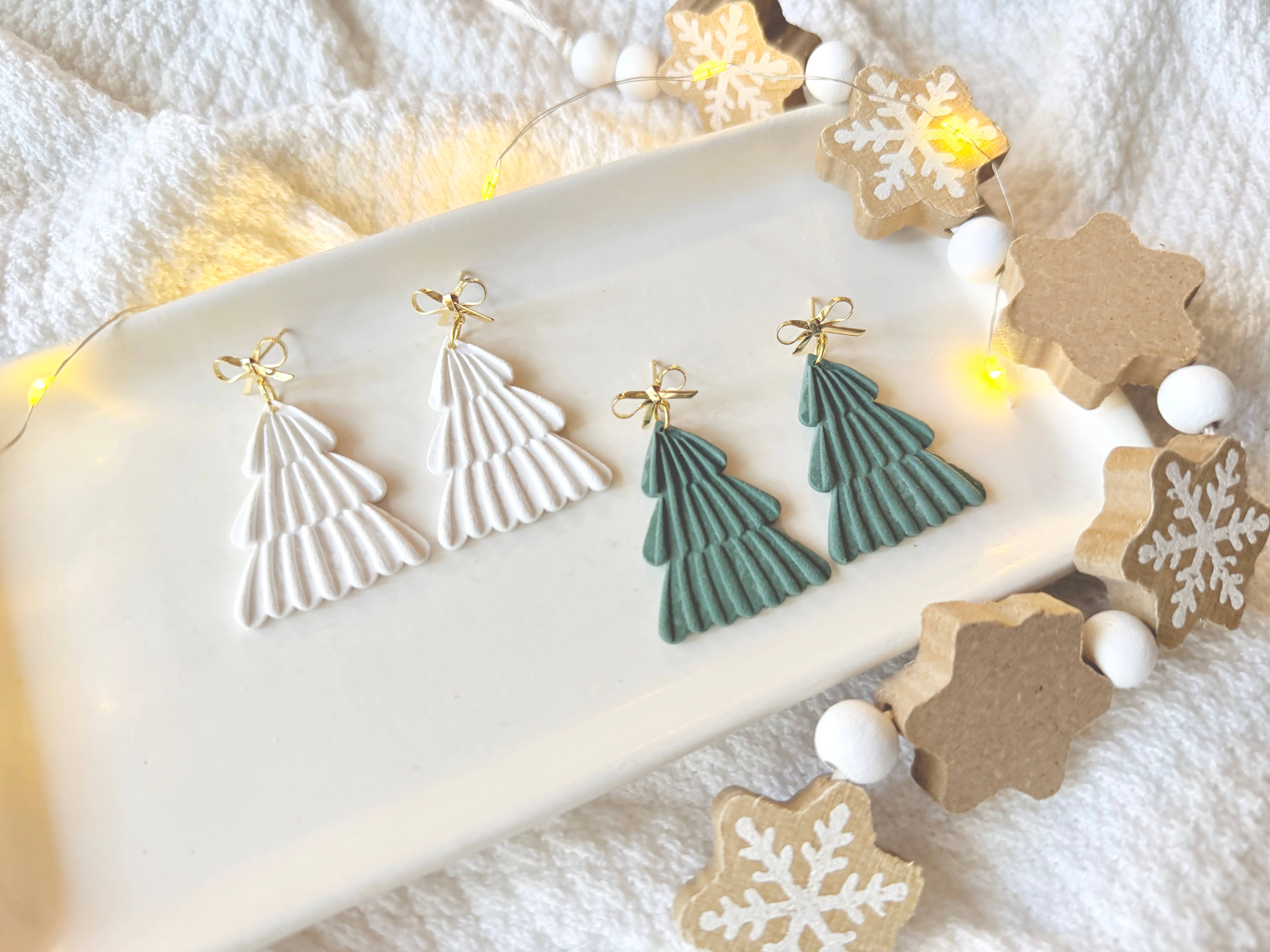 SeizeTheClayJewelry - Wholesale Dangle Earrings - Christmas Earrings, Christmas Tree Earrings6