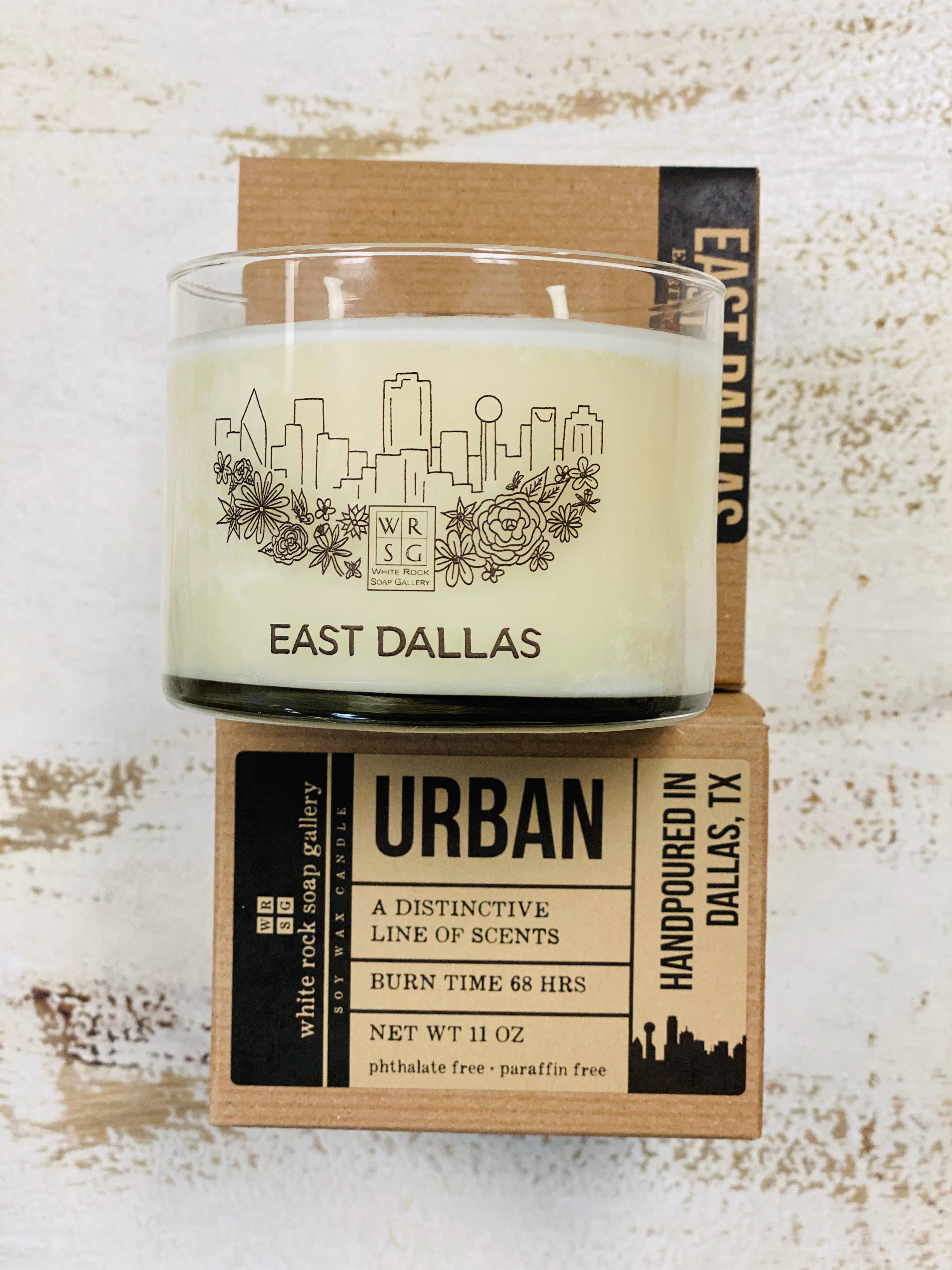 White Rock Soap Gallery - Wholesale Jar/Filled Candle - Soy Wax Candle Urban Collection5