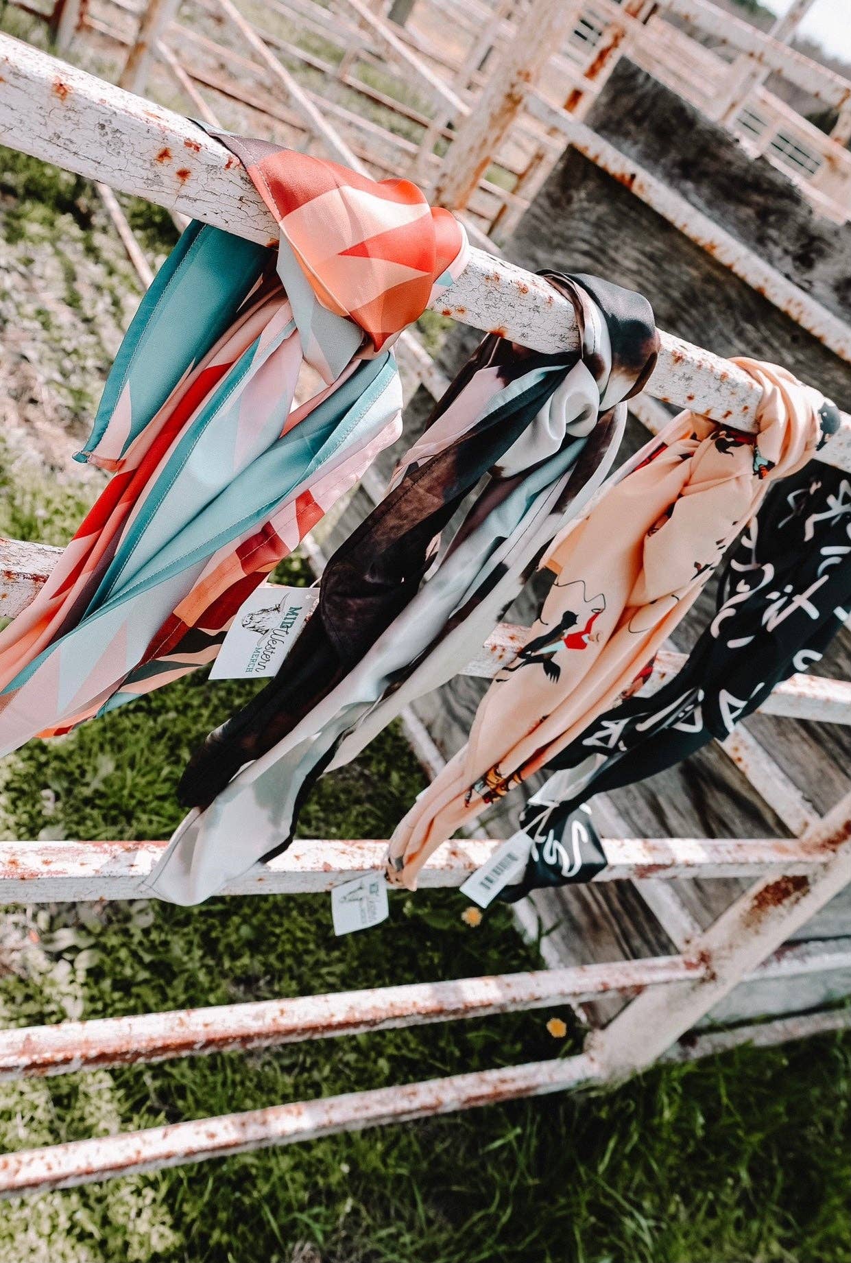 The Front Porch Label - Wholesale Scarf - Women's - Brown Cow Print Wild Rags3