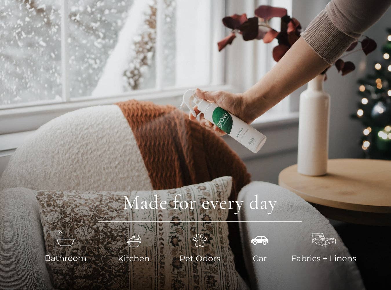 Grow Fragrance - Wholesale Room & Linen Spray - Pine Forest Air + Fabric Spray3