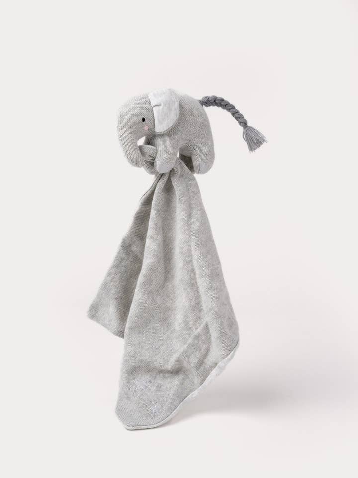 Cozy Knits, Baby Blanket, Elephant for wholesale by Teddykompaniet