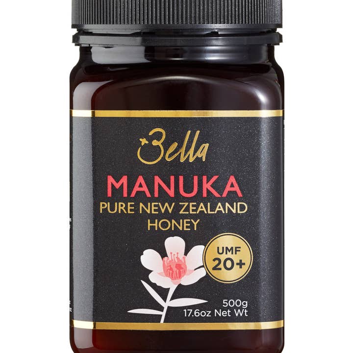 Bella New Zealand Honey - Vente Miel - UMF 20+ Bella Nouvelle-Zélande Miel de Manuka 500g